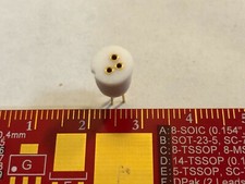 Fischer Elektronik TF183 Transistor / Photodiode Teflon Test Socket for TO18