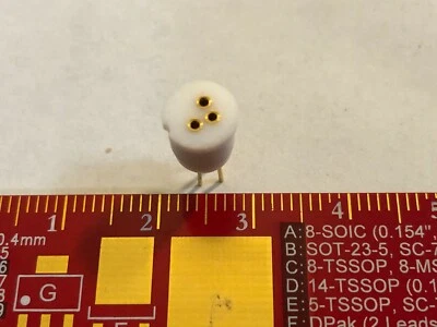 FISHER ELEKTRONIK Fischer Elektronik TF183 Transistor / Photodiode Teflon Test Socket for TO18