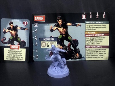 CMON - Kickstarter - Marvel Zombies Zombicide - Enemy Super Heroes - Namor