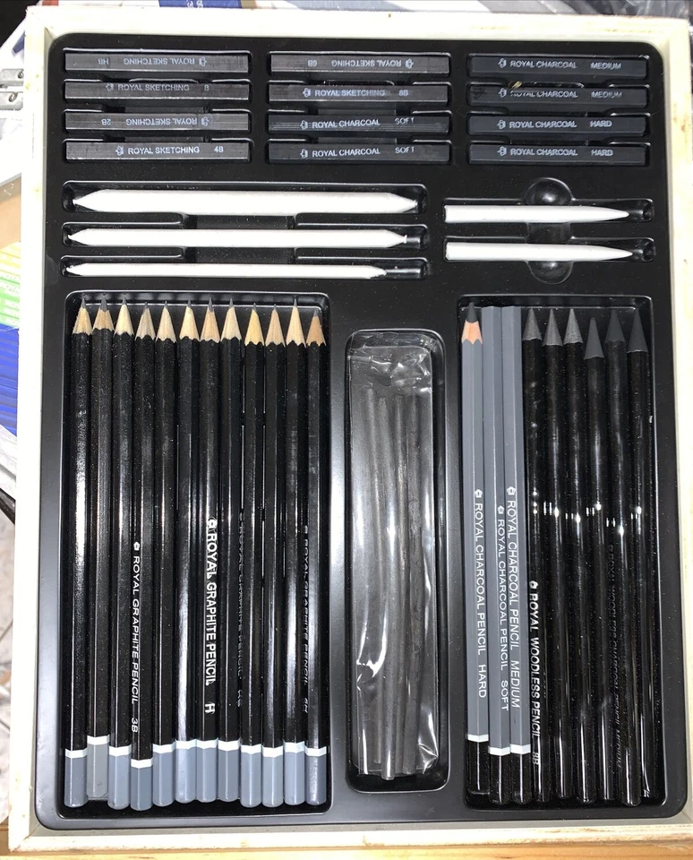 Royal & Langnickel Sketching Drawing Artist Easel Set 124 pc - Image 4 of 4