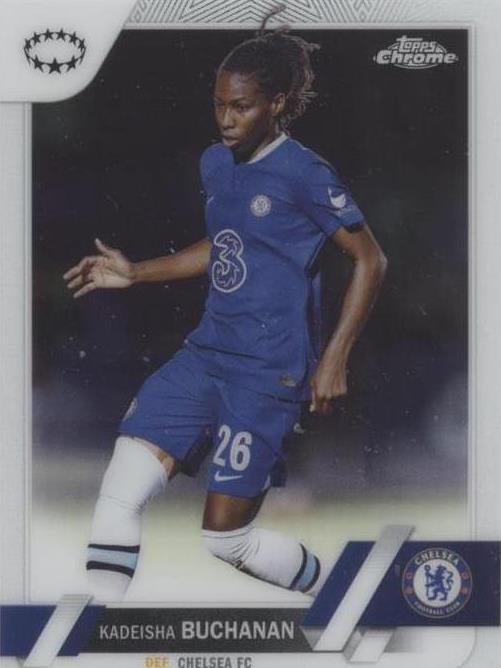2022-23 Topps Chrome UEFA Women's Champions League Kadeisha Buchanan #49 - 1 of 1