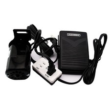 Home Sewing Machine Motor  Pedal W/ Light  Motor Block 110 Volt 90W 7000RPM