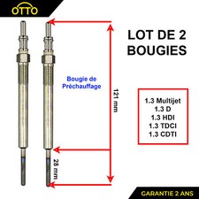 Bougies de préchauffage Peugeot 403