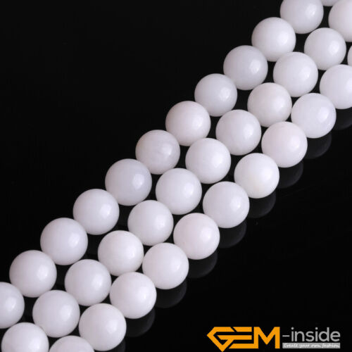 Assorted Round 10mm Smooth Gemstone Loose Beads For Jewellery Making Strand 15'' - Picture 19 of 290