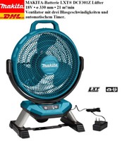 Makita-Batterie Lxt® Dcf301Z-LüFter 18V Mit 3-Stufiger Luftstromeinstellung⭐⭐⭐⭐⭐