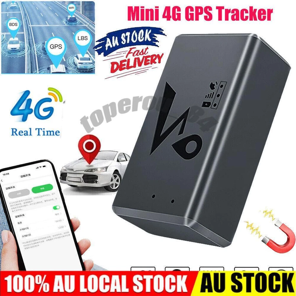 4G Real Time GPS Tracker Magnetic Alarms Live Tracking Vehicle Car Mini Tracker