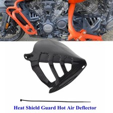 Carbon Radiator Fan Cover Hot Air Heat Insulation Deflector For Pan America 1250