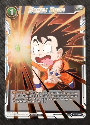 DBS TCG - Senzu Bean - Promo Alt Art Gold Foil ENG