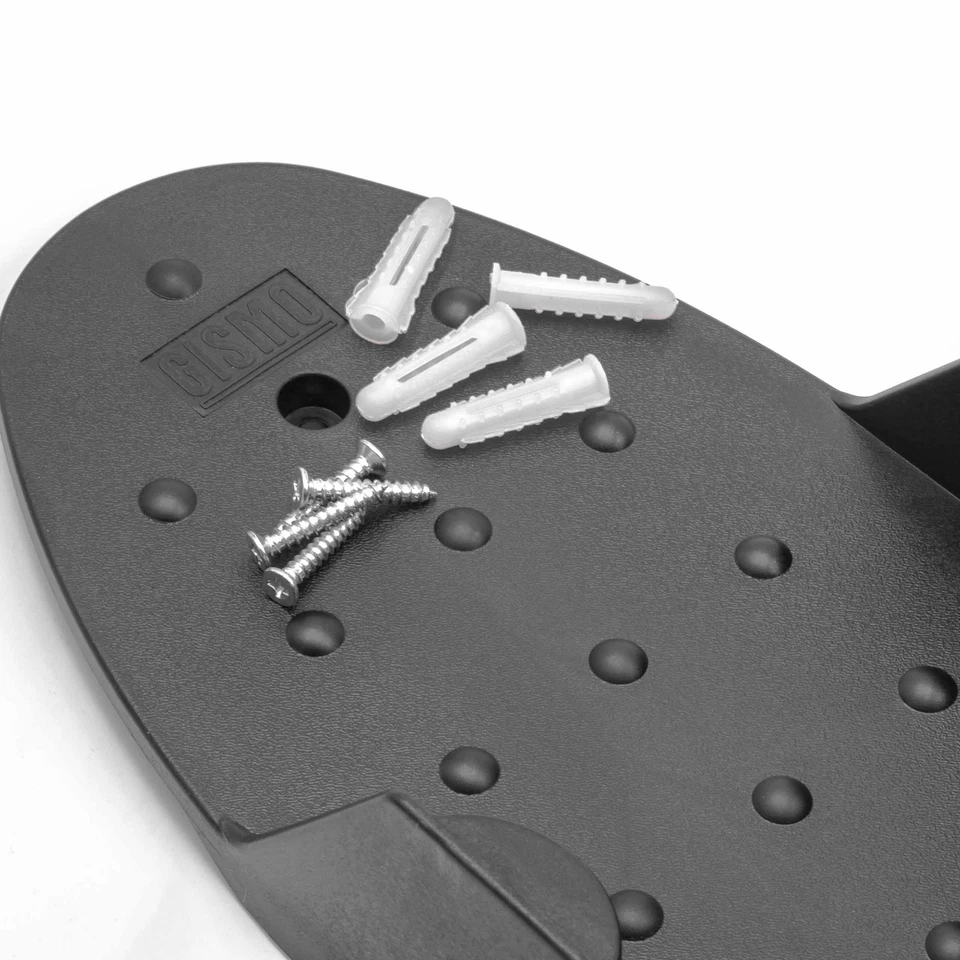 Rack Haushaltsablage Bügeleisen Bügelbretthalterung Aufhänger schwarz - Bild 2 von 3