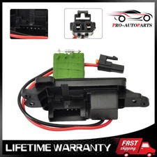 A/C Heater Blower Motor Resistor Fan Speed Control for Chevy Silverado 1500 2500