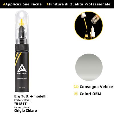 Touch-up paint for Erg all models Cod: 8181T light grey