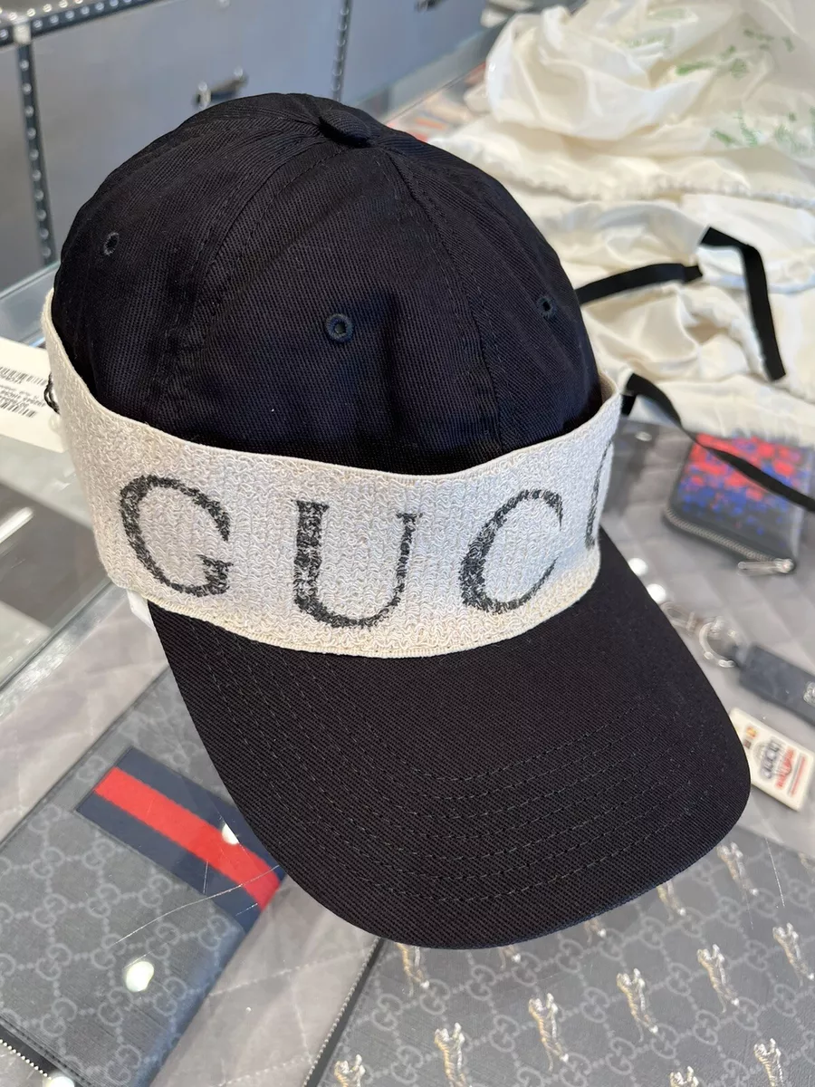 NEW Gucci Logo Baseball Hat Cap Size M Unisex