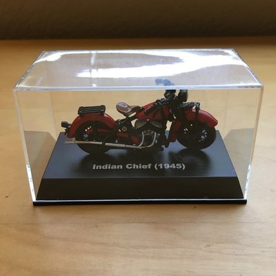 NEW RAY VINTAGE MOTORCYCLE INDIAN CHIEF 1945 & BRUMM 1923 MORGAN THREE WHEEL CAR