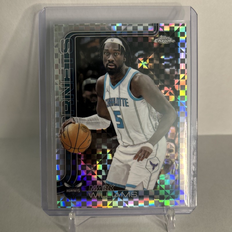 2025-26 Topps Chrome Mark Williams Xfractor #34