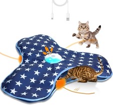 Cat Toys Interactive Hide and Seek with Chirping, Mot Activated