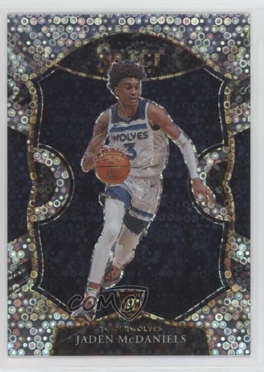 2020-21 Panini Select Concourse Disco Prizm Jaden McDaniels #88 0g4t