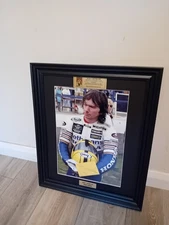 Joey Dunlop Hand Signed Autograph Framed