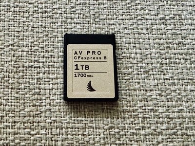 Angelbird AV PRO CF Express B 1TB Memory Card 1700mb/s