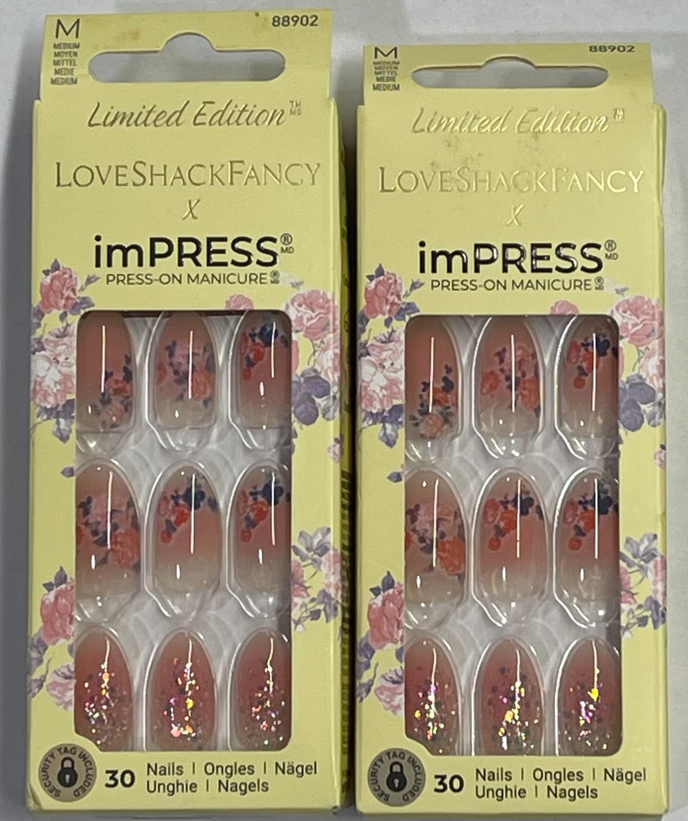 Kiss Impress x LoveShackFancy Press-On Manicure Citrus Candy 88902 2 Pack 6290₽