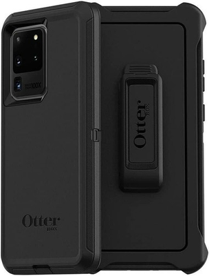 #ad OtterBox Defender Series Case for Galaxy S20 Ultra S20 Ultra 5G Only Black $29.95