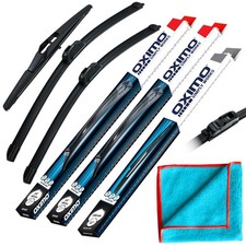 Oximo Front+Heck Scheibenwischer für Renault Koleos  2 II SUV ab 2017