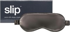 Slip Pure Silk Sleep Mask Charcoal 100 Mulberry Silk Ultra Soft  Comfortable