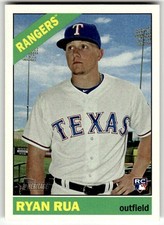 2015 Topps Heritage #503 Ryan Rua Texas Rangers RC Baseball Rookie Card
