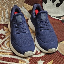 Peter Millar Mens Size 10 Tellustride Slip On Sneakers Navy Blue Shoes MF24EF90