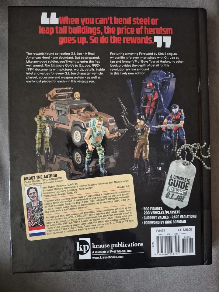 GI Joe Action Force Vintage. The Ultimate guide to GI joe hardback book. - Image 2 of 4