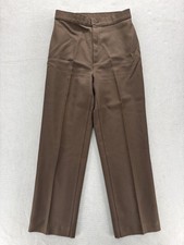 Vintage Levi's Bend Over Pants Womens 16 Brown High Rise Dress Slacks 80s 90s