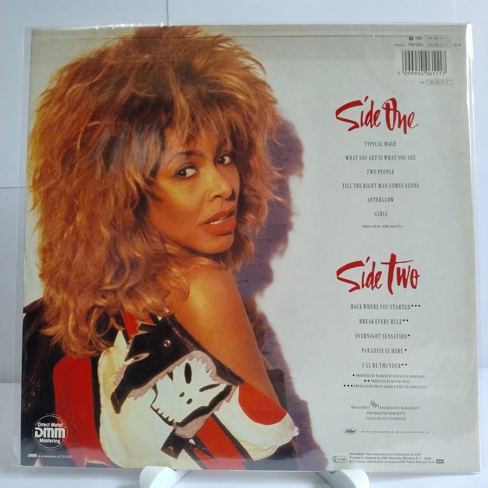 Tina Turner – Break Every Rule, 12" Vinyl (VG/G), Capitol Records, M12-463 - Bild 2 von 2