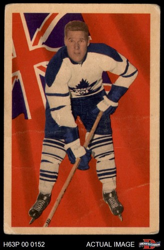 Tim Horton #76 1963 Parkhurst card