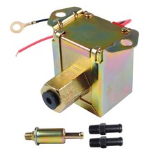 Universal Electric Fuel Pump 12v Low Pressure 2-4 Psi Petrol Diesel Facet Style