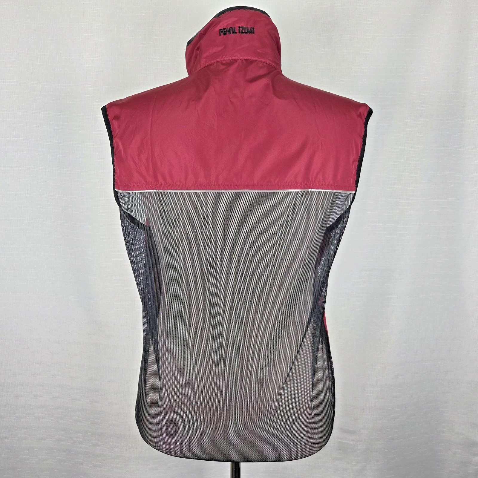 Pearl Izumi Zephrr Cycling Vest Burgundy/Black Mesh Women's Large