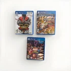 PS4 Fighting Bundle Street Fighter V + Dragon Ball FighterZ + Marvel vs Capcom