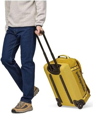 yellow patagonia bag Refugio Day Pack 30L Backpack organized extended trip Patagonia Hole Pack 25L Pufferfish