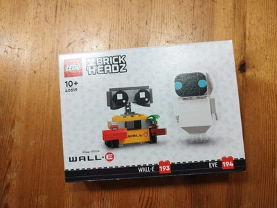 4 Lego Brickheadz Wall-E & Eve 40619 Set Neu