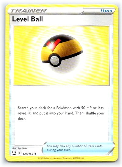 Level Ball 129/163 ~ English Near Mint
