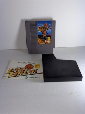 Magic Johnson s Fastbreak w/Manual NES Nintendo