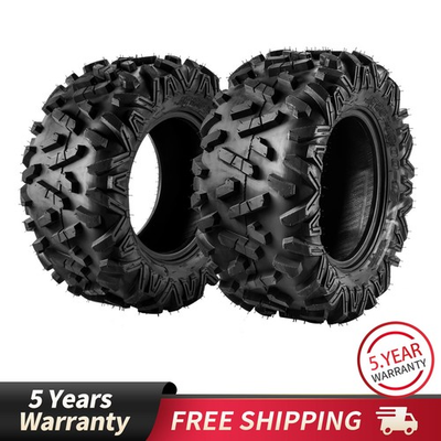 #ad #ad Set of 2 25x10 12 25x10x12 ATV Tires 6PR Z 199 1 for Quad ATV All Terrain Use $164.99