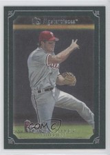 2007 UD Masterpieces Windsor Green Frame Chase Utley #88 4r2