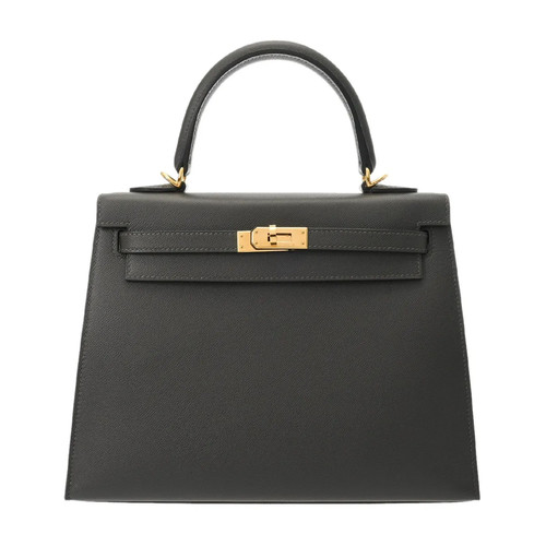 Hermes Kelly Handbag Gold #WB3801