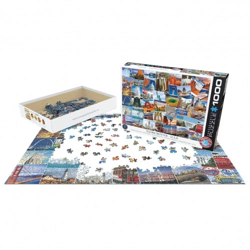 Puzzle - Globetrotter USA - 1000 Pieces - Image 3 of 4