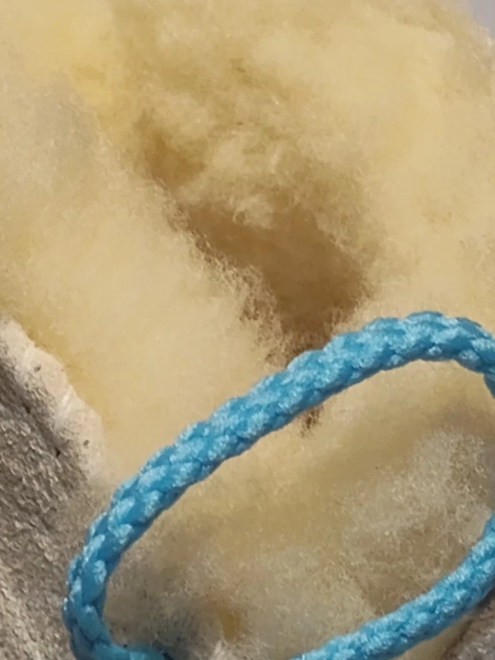 Zapatos de bebé talla 2 vintage niño azul o niña rosa suave por dentro Foto 3 de 4