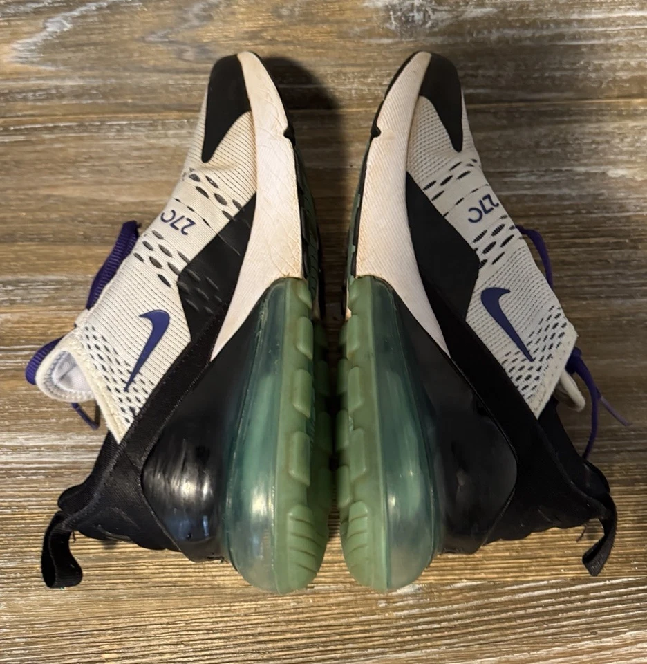 Nike Air Max 270 Blanco Uva Zapatos Atléticos Tenis AH6789-103 Mujer’s Talla 8 Foto 4 de 4