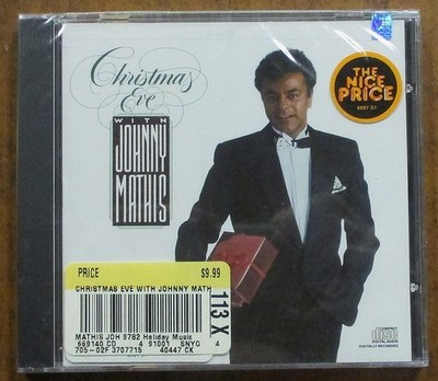 Johnny Mathis ''Christmas Eve with Johnny Mathis'' CD (1986) - SEALED
