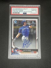2018 BOWMAN DRAFT CHROME DRAFT PICKS AUTOS #CDAGC GRIFFIN CONINE PSA 10 AUTO
