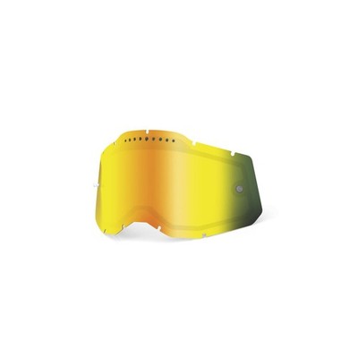 100% Gen 2 Replacement lens - Dual pane vented mirrorgold