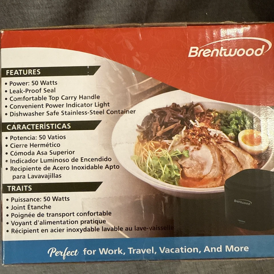 Fiambrera eléctrica Brentwood a prueba de fugas 50 W nueva en caja Foto 4 de 4