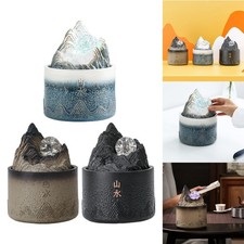 Méditation de cascade de fontaine de table pour le décor extérieur de jardin